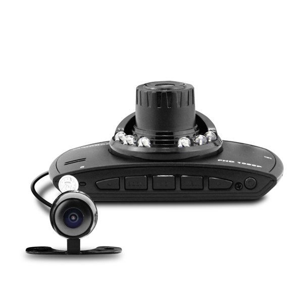 Dome G30B Car DVR Allwinner A20 Chipset 2.7 Inch LCD HD 1080P 140 Degree Wide Angle Dual Lens